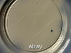 Antique Johnson Bros England Flow Blue 5-Piece Tea Set Dinner Plates Cup Saucer