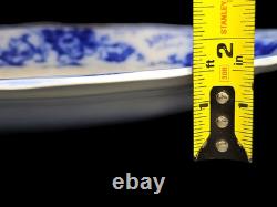 Antique Johnson Bros England Richmond 16 3/8 x 1.5in Flow Blue Platter EUC