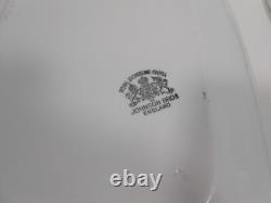 Antique Johnson Bros Royal Ironstone China 2 White Rectangle Platters England