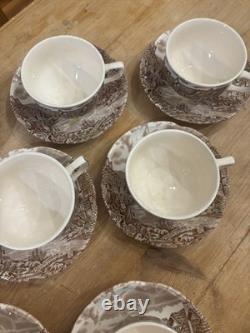 Antique Johnson Brothers Old English Countryside, 44 Pieces great condition