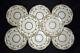 Antique Pareek Johnson Bros England Dinner Plates Floral Design Set Of 8