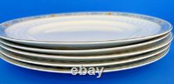 Antique Rare Johnson Bros EUNICE Dinner Plates/Bowls/Soup Tureen -Gold Rim