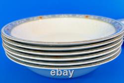 Antique Rare Johnson Bros EUNICE Dinner Plates/Bowls/Soup Tureen -Gold Rim