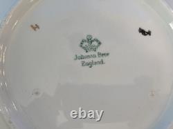 Antique Rare Johnson Bros EUNICE Dinner Plates/Bowls/Soup Tureen -Gold Rim