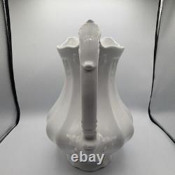 Antique Royal Ironstone China Johnson Bros. England Pitcher and Basin/Bowl White