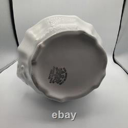 Antique Royal Ironstone China Johnson Bros. England Pitcher and Basin/Bowl White