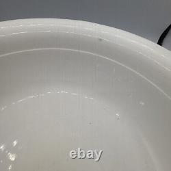 Antique Royal Ironstone China Johnson Bros. England Pitcher and Basin/Bowl White