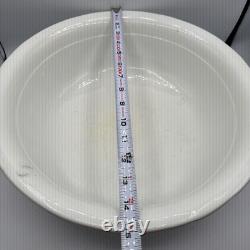 Antique Royal Ironstone China Johnson Bros. England Pitcher and Basin/Bowl White