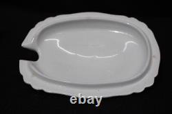 Antique c. 1900 Johnson Bros. Royal Ironstone TUREEN withLid & Ladle, Lustre Trim