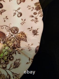 Autumn Bliss Johnson Bros Vintage Fruit Pattern Dinnerware Set