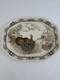 Barnyard King Turkey Platter Johnson Bros. Beautiful 20.25 Euc /rw