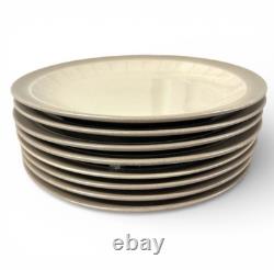 DEFECTIVE Johnson Bros England Hessian Stoare Dinner Plates Set of 8 Bro G3D