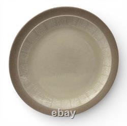 DEFECTIVE Johnson Bros England Hessian Stoare Dinner Plates Set of 8 Bro G3D