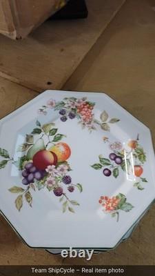 DEFECTIVE Johnson Brothers Fresh Fruit 23Piece Estate Set Octagonal Ma G3D