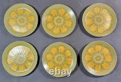 DORADO Johnson Bros England Stonecrest Beige/Orange Flower 1970s Near Complete