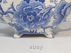 Early Johnson Brothers 4 Cup TEAPOT English Chippendale Blue PERFECTLY STUNNING