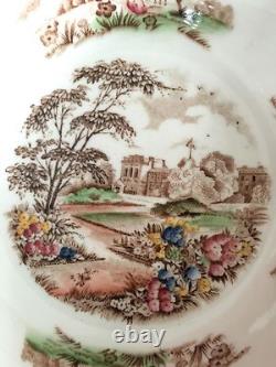 Eight Vintage English Garden, Johnson Bros. Fruit/dessert/ sauce bowls