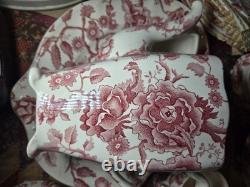 Exceptional 45pc Johnson Brothers English Chippendale Set + Lids- Look
