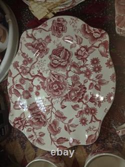 Exceptional 45pc Johnson Brothers English Chippendale Set + Lids- Look