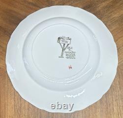 FRIENDLY VILLAGE Set of 6 Dinner Plates Johnson Brothers England School House
