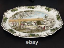 Fantastic Jonson Bros Transferware Platter