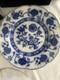 Flo Blue Holland Johnson Bros 2 Salad Plates(have Chips)2 Dinner Plates Very Gd