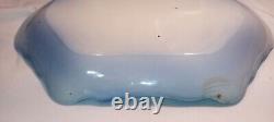 Flow Blue Florida Exquisite Johnson Bros 18.5 Serving Platter with Gold Accents