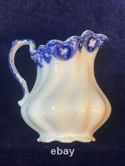 Flow Blue Johnson Brothers Savoy 16oz Creamer/pitcher