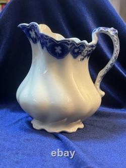 Flow Blue Johnson Brothers Savoy 16oz Creamer/pitcher