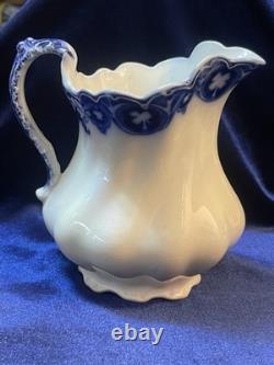 Flow Blue Johnson Brothers Savoy 16oz Creamer/pitcher