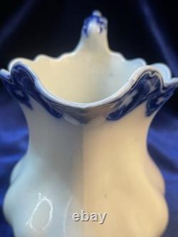 Flow Blue Johnson Brothers Savoy 16oz Creamer/pitcher