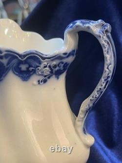 Flow Blue Johnson Brothers Savoy 16oz Creamer/pitcher