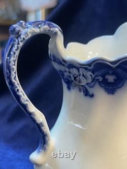 Flow Blue Johnson Brothers Savoy 16oz Creamer/pitcher