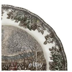 Friendly Village 20-Piece Dinnerware Set, Multicolor, 10.5