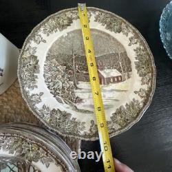 Friendly Village Dinnerware Johnson Bros England in New Hampshire Lot Of 39