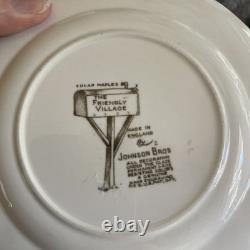 Friendly Village Dinnerware Johnson Bros England in New Hampshire Lot Of 39