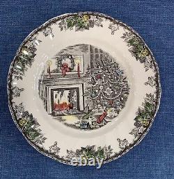 Friendly Village, Johnson Brothers, Christmas Dinner Plate (C), Made In England