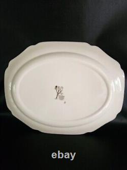 Friendly Village Large 19.5X15.5Turkey Platter Johnson Bros Made In England