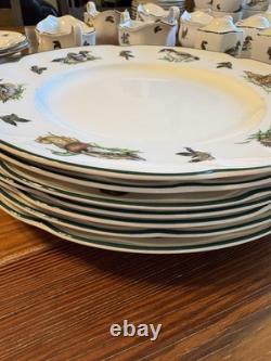 HUGE Collection (95 Pc) Johnson Brothers Brookshire Dinner And Tea Set