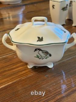 HUGE Collection (95 Pc) Johnson Brothers Brookshire Dinner And Tea Set
