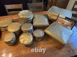 HUGE Collection (95 Pc) Johnson Brothers Brookshire Dinner And Tea Set