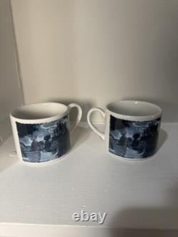 Harry Potter Johnson Bros Traditional 5pc 2 Cups 2 Saucers Plate 2002 England