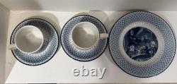 Harry Potter Johnson Bros Traditional 5pc 2 Cups 2 Saucers Plate 2002 England