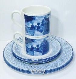 Harry Potter Johnson Brothers England 2 Dinner Snack Sets Plates Saucers Mugs