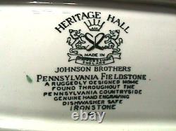 Heritag Hall #4411 Covered Butter 1/4 Lb. By Johnson Brothers New Old Stock
