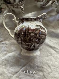 Heritage Hall Johnson Brothers Glass China Set