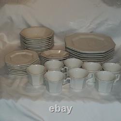 Heritage White Made in England Stamp by Johnson Brothers Vintage Discontinued