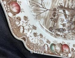 His Majesty turkey Platter by Johnson Brothers Made in England Large 20x16 READ