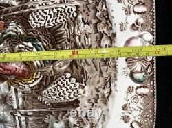 His Majesty turkey Platter by Johnson Brothers Made in England Large 20x16 READ