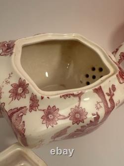 JOHNSON BROS CHIPPENDALE TEAPOT VERY RARE No Crazing